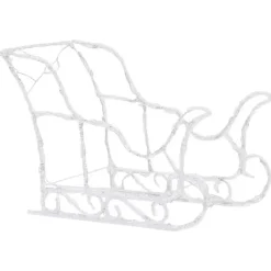 vidaXL - Rendieren En Slee Kerstversiering - Multikleur