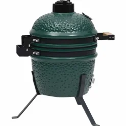 vidaXL - Rokersbarbecue - Groen - Keramiek