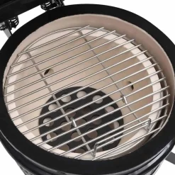 vidaXL - Rokersbarbecue - Zwart - Keramiek