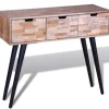vidaXL - Salontafel - Bruin - Hout