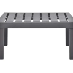 vidaXL - Salontafel - Grijs - Kunststof