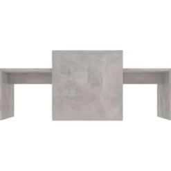 vidaXL - Salontafel - Grijs - Bewerkt hout