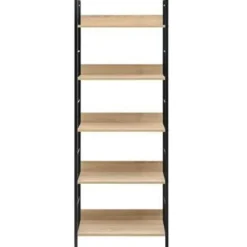 vidaXL - Schappenkast - Bruin - Bewerkt hout