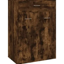 vidaXL - Schoenenkast - Bruin - Bewerkt hout