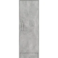 vidaXL - Schoenenkast - Grijs - Bewerkt hout - 31.5 x 35 x 92 cm