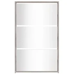 vidaXL - Schoenenkast - Grijs - Bewerkt hout