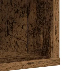 vidaXL - Schoenenkast - Oud hout - Bewerkt hout - 22 paar - 54x34x183 cm