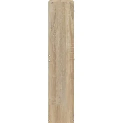 vidaXL - Schoenenkast 4 paar met 2 kleppen - Hout eiken - Hout - 59x17x81 cm