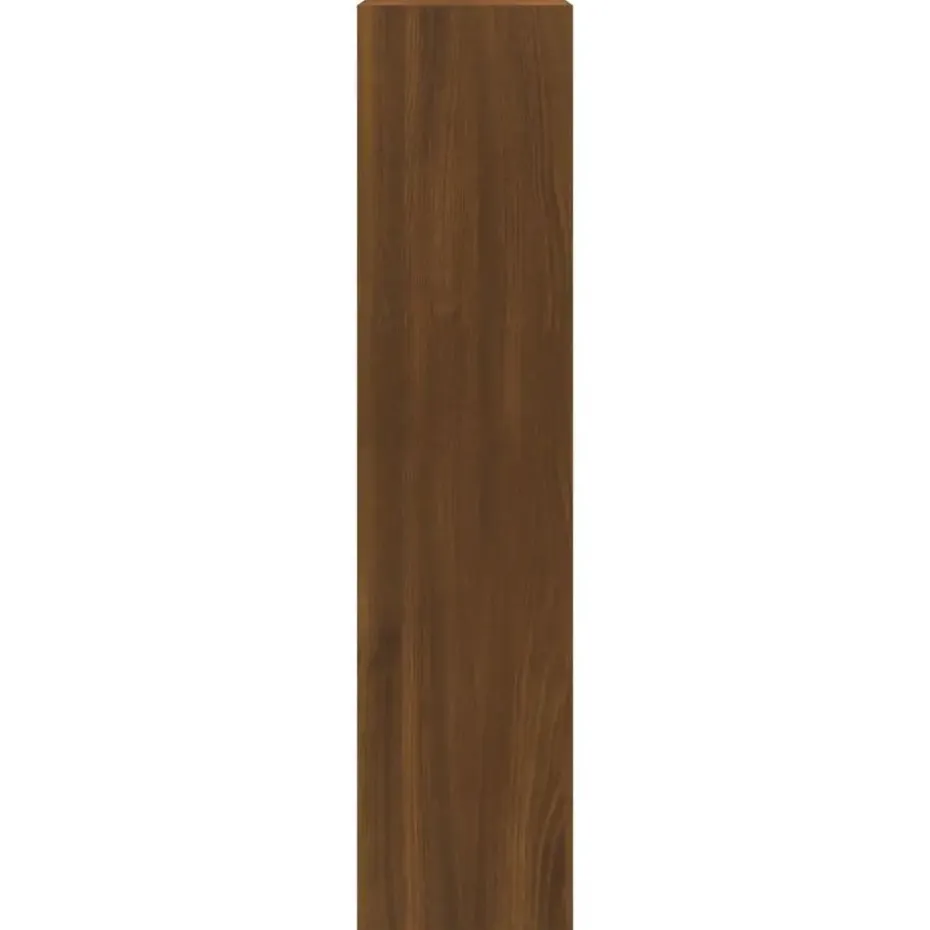 vidaXL - Schoenenkast 6 paar met 3 kleppen - Bruin eiken - Hout - 63x24x103 cm