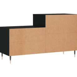 vidaXL - Schoenenkast 10 paar met metalen poten - Zwart - Hout - 102x36x60 cm
