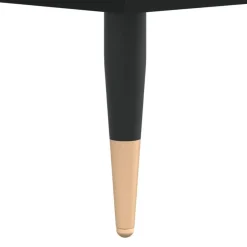 vidaXL - Schoenenkast 10 paar met metalen poten - Zwart - Hout - 102x36x60 cm