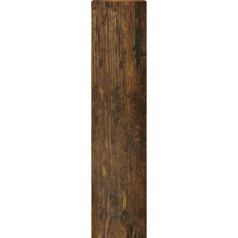 vidaXL - Schoenenkast 6 paar met 3 kleppen - Gerookt eiken - Hout - 63x24x103 cm