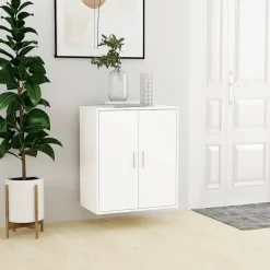 vidaXL - Schoenenkast - Wit - Bewerkt hout - 60 x 35 x 70 cm