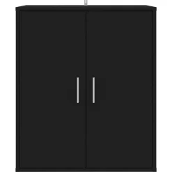 vidaXL - Schoenenkast - Zwart - Bewerkt hout - 60 x 35 x 70 cm