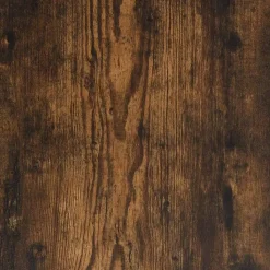 vidaXL - Schoenenkast met 2 deuren - Gerookt eiken - Hout - 59x35x100 cm