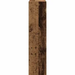 vidaXL - Schoenenkast voor entree 4 paar - Oud hout - 80x21x87,5 cm
