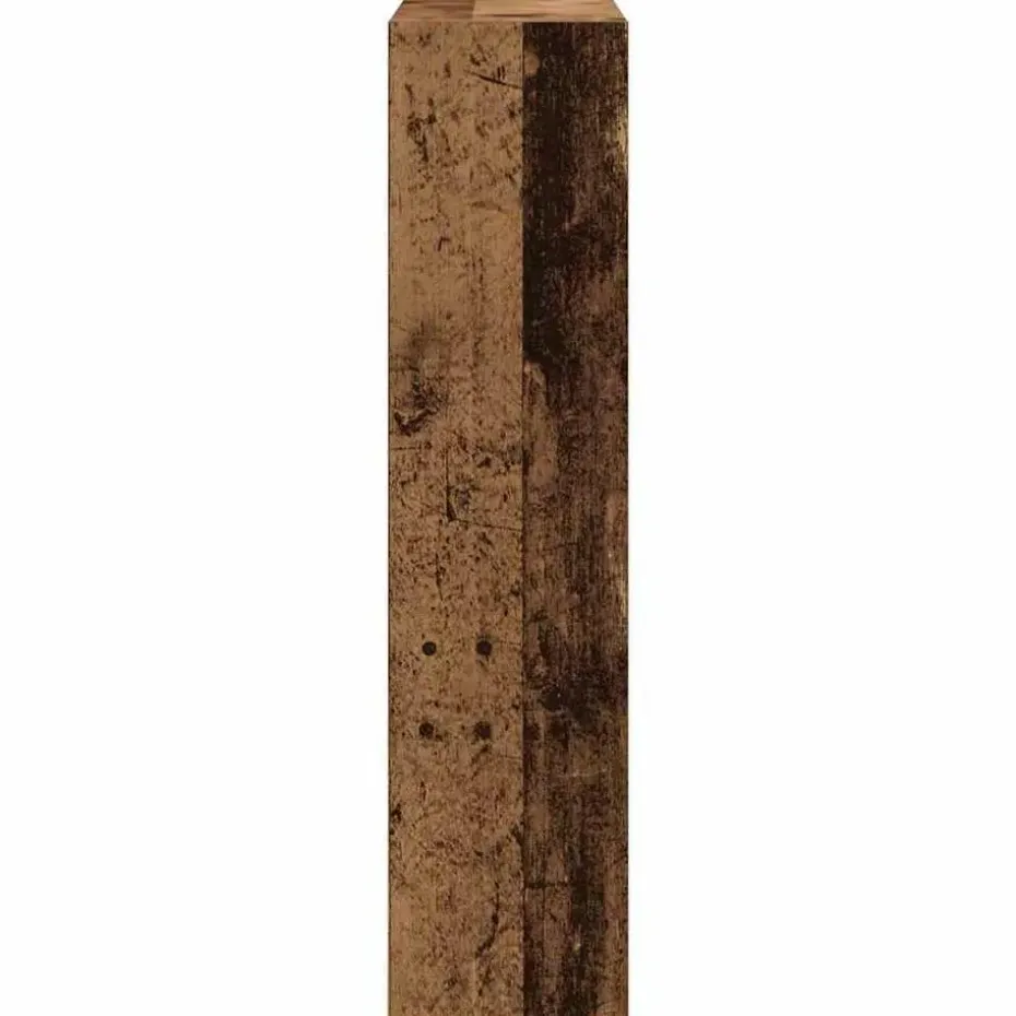 vidaXL - Schoenenkast voor entree 4 paar - Oud hout - 80x21x87,5 cm