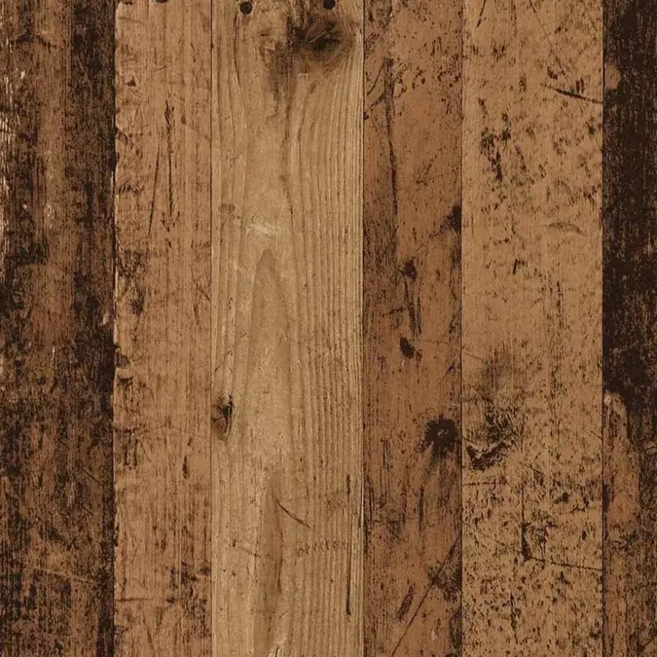 vidaXL - Schoenenkast voor entree 4 paar - Oud hout - 80x21x87,5 cm
