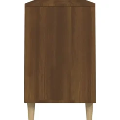 vidaXL - Schoenenrek - Bruin - Bewerkt hout