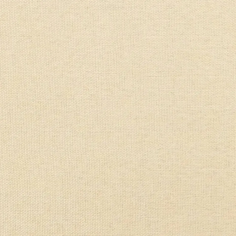 vidaXL - Slaapbank 2-zits - Crème - Stof