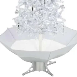 vidaXL - Sneeuwende Kerstboom - Wit - 170 x 105 cm