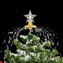 vidaXL - Sneeuwende Kerstboom - Groen - 75 x 60 cm