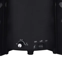 vidaXL - Sneeuwende Kerstboom - Blauw - PVC