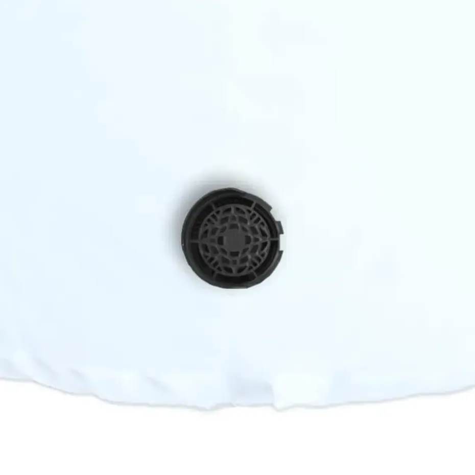 vidaXL - Sneeuwpop opblaasbaar met LED's 90x50x120 cm - Oxford stof