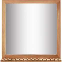 vidaXL - Spiegel - Bruin - Hout