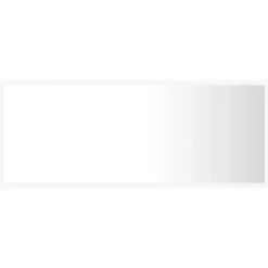 vidaXL - Spiegel - Wit - Bewerkt hout