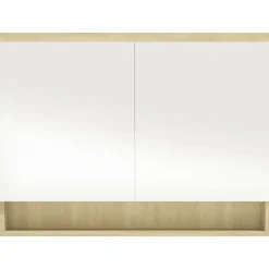 vidaXL - Spiegelkast - Wit - MDF