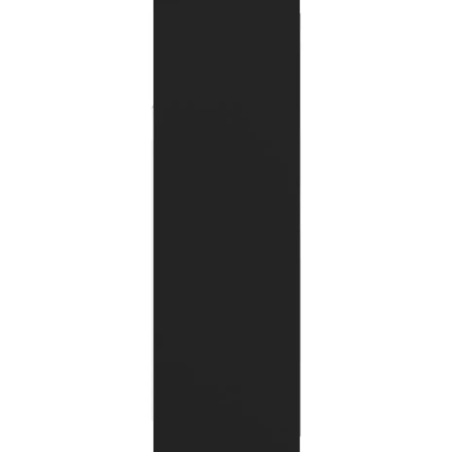 vidaXL - Spiegelkast - Zwart - Bewerkt hout