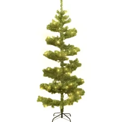 vidaXL - Spiraalkerstboom - Groen - 150 x 80 cm