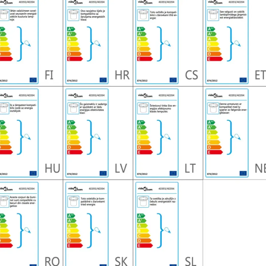 vidaXL - Spotlight - Zwart - Roestvrij staal - 3 stuks
