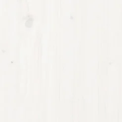 vidaXL - Stapelbed met zijladder - Wit - Massief grenenhout - 90x200 cm