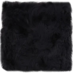 vidaXL - Stoelkussen - Grijs - Fleece