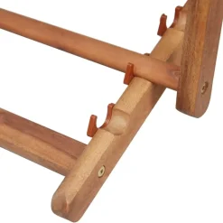 vidaXL - Strandstoel - Grijs - Stof