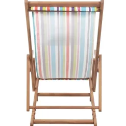 vidaXL - Strandstoel - Multikleur - Stof