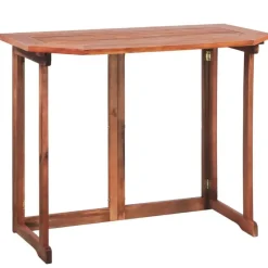 vidaXL - Tafel En Bankenset - Bruin - Hout