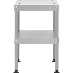 vidaXL - Tafel Voor Rookoven - Zilver - Staal