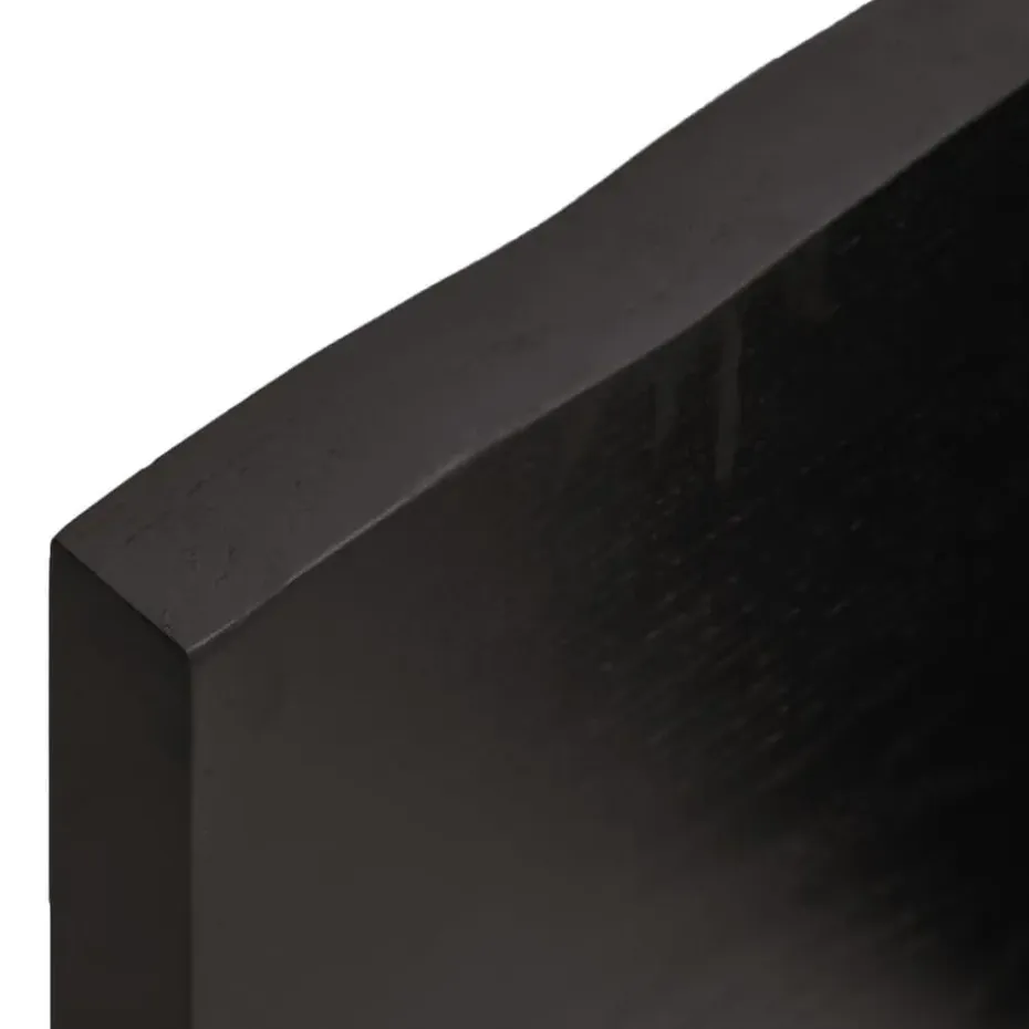 vidaXL - Tafelblad - Bruin - Eikenhout - 80 x 50 x 4 cm