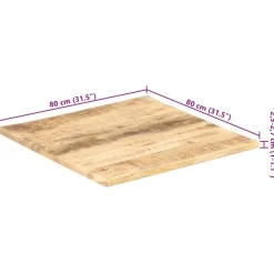 vidaXL - Tafelblad - Bruin - Hout