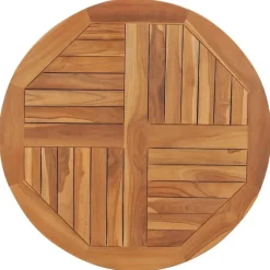 vidaXL - Tafelblad - Bruin - Hout