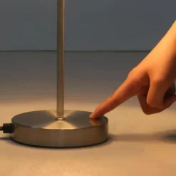 vidaXL - Tafellamp - Wit - Metaal - 2 stuks