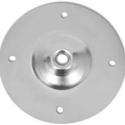 vidaXL - Tafelpoot - Zilver - IJzer - 2 stuks