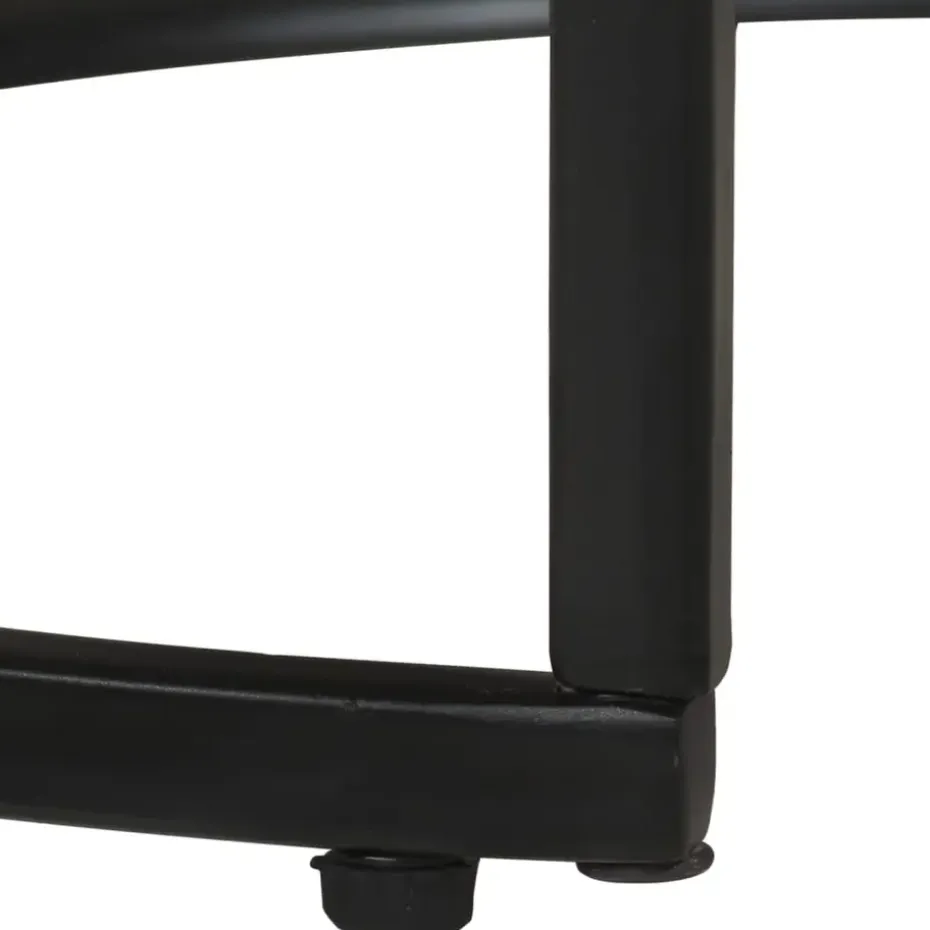 vidaXL - Tafeltje - Bruin - Hout - Ø 40 x 34 cm - 2 stuks