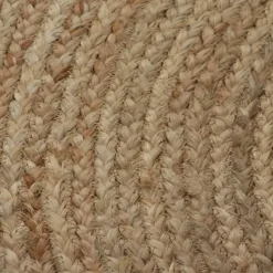 vidaXL - Tapijt - Beige - Jute - 120 cm