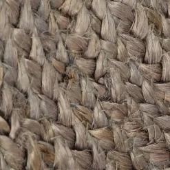 vidaXL - Tapijt - Grijs - Jute