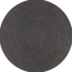 vidaXL - Tapijt - Grijs - Jute