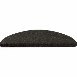 vidaXL - Tapijt Traptrede - Zwart - Kunststof - 56 x 17 x 3 cm - 15 stuks